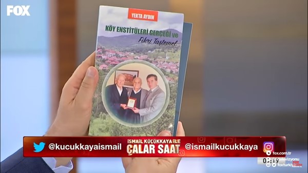 Fox TV' de Köy Enstitüleri Gerçeği ve Fikri Taştemel adlı kitabım tanıtıldı